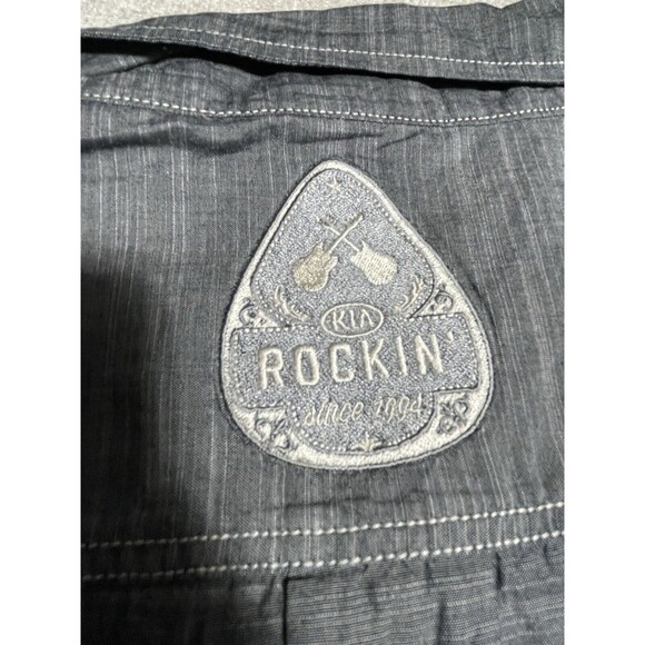 District Made Shirt Men’s Large Gray Button Down Short Sleeve Collared Kia - Picture 10 of 14